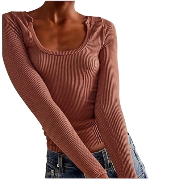 Free People Tops - Free People Intimately | Clean Slate Layering Top in Withered Rose Size XS/S NWT